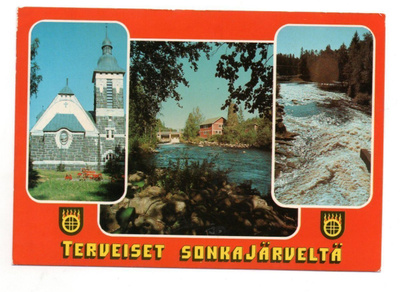Sonkajärvi: kirkko, koski ym