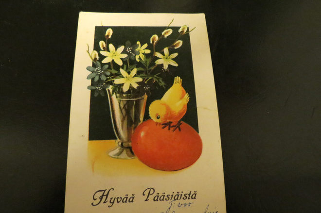 PÄÄSIÄISKORTTI 1942 KULKENUT