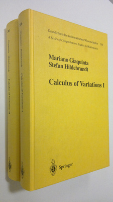 Mariano Giaquinta : Calculus of Variations I-II