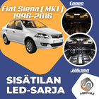 Fiat Siena (MK1) Sisätilan LED-sarja 4-osainen - pikkukuva 1
