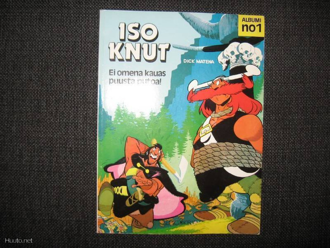 ISO KNUT albumi nro 1 v.1987 1.P ei omena kauas puusta putoa