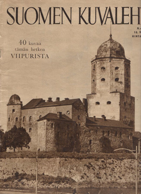 Suomen Kuvalehti n:o 38 1954 VIIPURI 1954, 40 kuvaa. Voiton
