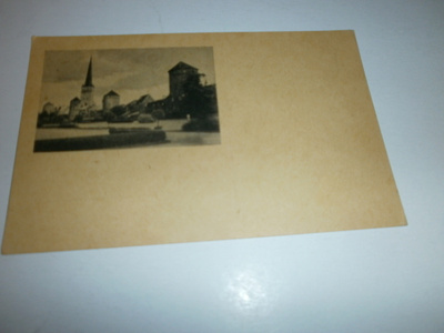 Tallinn, Vanhaa kaupunkia, vanha kirjepostikortti, ei p.