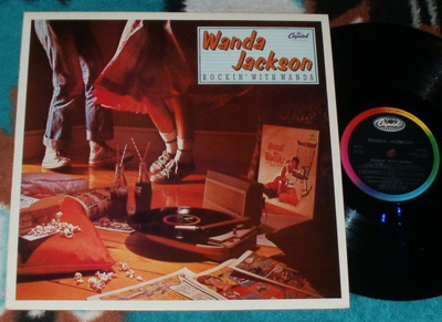 WANDA JACKSON ~ Rockin' With Wanda ~ LP
