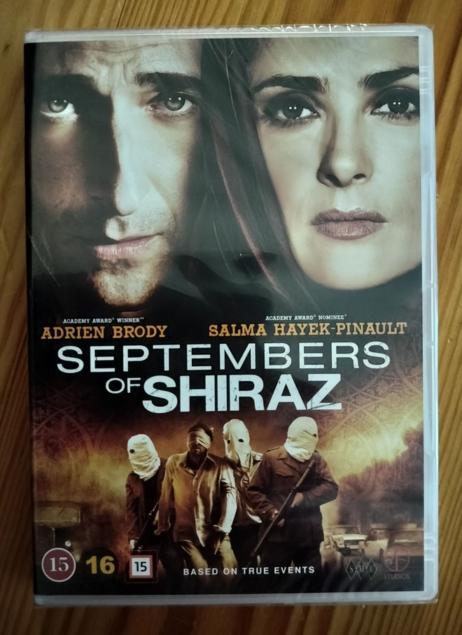 Salma Hayek, Adrien Brody: Septembers of Shiraz ( 2015, DVD)