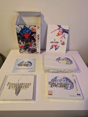 Final fantasy explorers collectors edition Nintendo 3DS