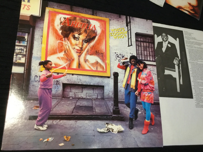 Aretha Franklin Who’s zoomin’ who? Us nm Lp
