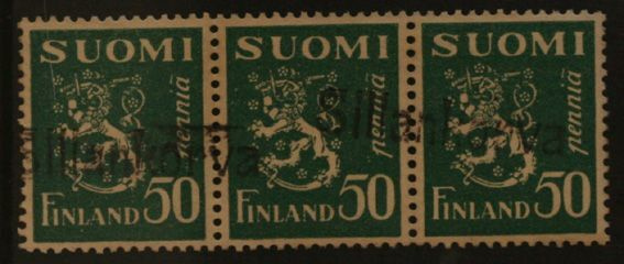 # 23133 # Pp Sillankorva - M-30 50p 3-rivilö