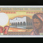 Komorit 500 Francs 1986, P10b, UNC - pikkukuva 1