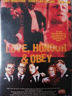 LOVE HONOUR AND OBEY DVD