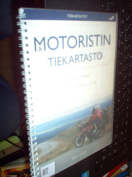 Motoristin tiekartasto  ( 2005 ) Sis. postikulut