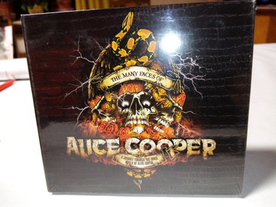 3CD THE MANY FACES OF ALICE COOPER ( UUSI) SIS POSTIKULU