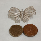 1954 Design E.Jyrinki Hopea filigraani perhonen solki - pikkukuva 3
