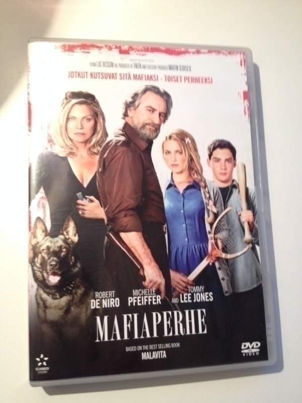 Mafiaperhe (2013) Luc Besson, Robert De Niro (DVD)