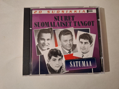 SUUURET SUOMALAISET TANGOT - 20 SUOSIKKIA . cd