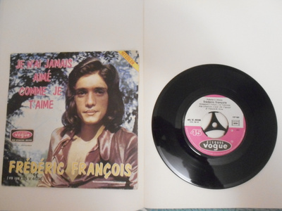 FREDERIC FRANCOIS 7"Vinyyli MA CHANCE CÉST DE T`AVOIR v.1971