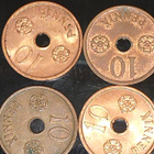 10 penniä 1943 4kpl - pikkukuva 1