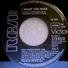 MICK FLEETWOOD'S ZOO :: I WANT YOU BACK :: VINYYLI 7" - pikkukuva 3