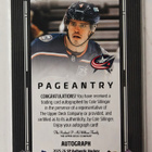 Cole Sillinger 2025-26 SP Authentic Pageantry Auto - pikkukuva 2
