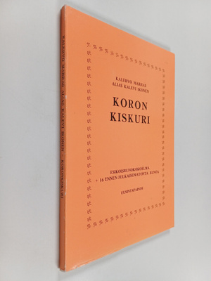 Kalevi Ikonen : Koronkiskuri : esikoisrunokokoelma + 16 e...
