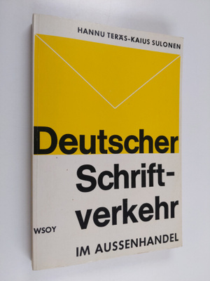 Hannu Teräs : Deutscher Schriftverkehr im Aussenhandel