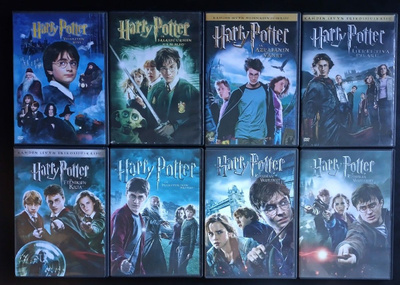 Harry Potter - kaikki 8 elokuvaa (DVD)