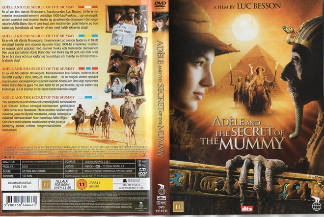 ADELE AND THE SECRET OF THE MUMMY	(10 930)	-FI-	DVD			ranska