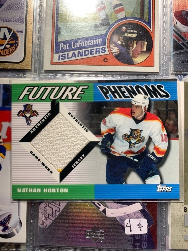2003-04 Topps Traded Future Phenoms #FPNH Nathan Horton