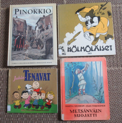 4:n nuortenkirjan paketti