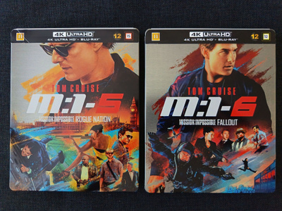 Mission: Impossible 5 & 6 4K & blu-ray