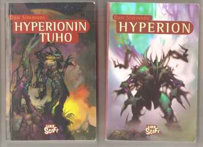 Simmons: Hyperion -sarja 1 - 4, Like 1998 - 2001, nid, K3 ++