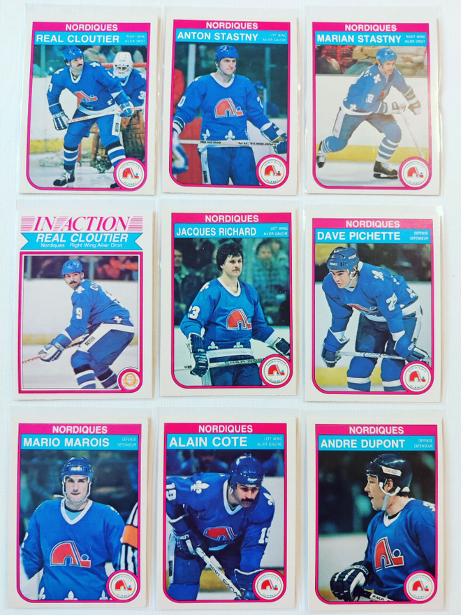 82-83 Opc - Quebec Nordiques