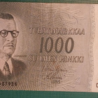 SUOMI 1000mk.1955 1 kpl HUOMAA C kirjain . katso .. - pikkukuva 1