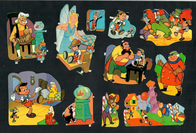 MLP 1451 - Disney - Pinocchio - Arkin kaikki kuvat - 11 kpl