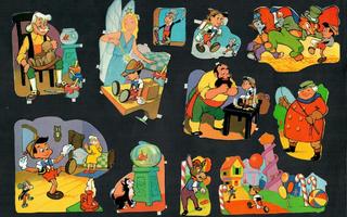 MLP 1451 - Disney - Pinocchio - Arkin kaikki kuvat - 11 kpl