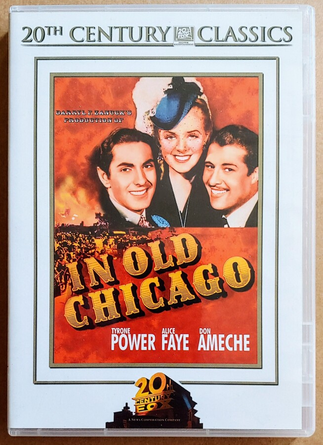 CHICAGO PALAA – Suomi-DVD 1936 / 2006 - Tyrone Power
