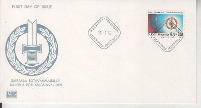 FDC 1976  Sotavammaiset