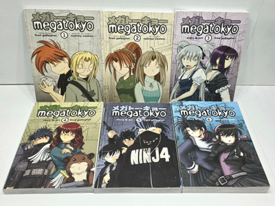 Megatokyo volumet 1-6