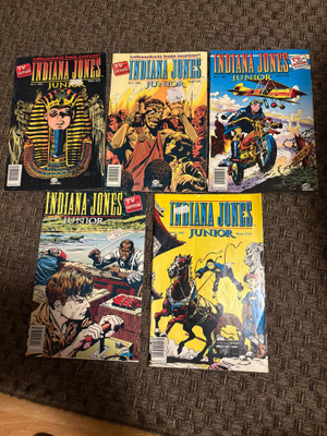 Indiana Jones junior 1-4, 6 1993