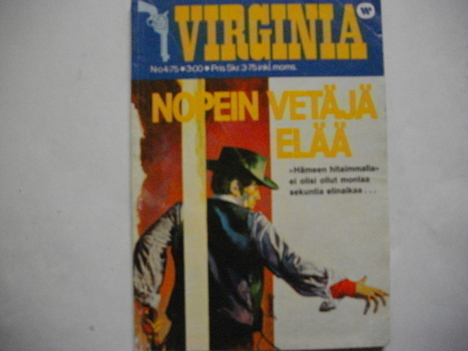 Virginia Nro 4/1975: Nopein vetäjä elää (19.3)