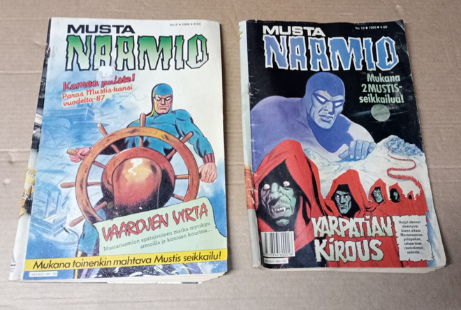 MUSTANAAMIO 9 / 1988 JA 10 / 1988