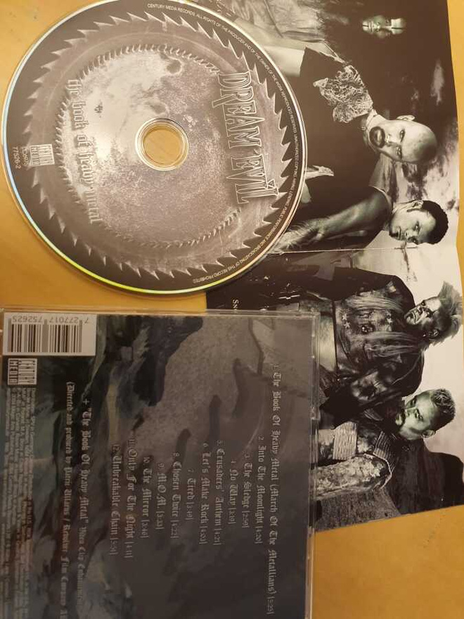 Dream Evil – The Book of Heavy Metal (CD, 2004)