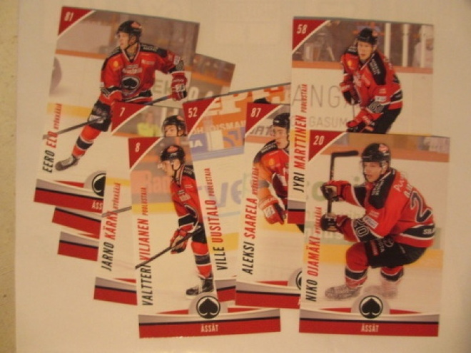 Cardset 2015-16 Ässät 169-180 teamset