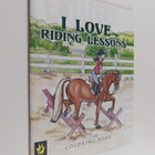 Ellen Sallas : I Love Riding Lessons : Coloring Book - pikkukuva 1