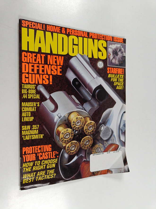 Handguns for sport & defence september 1992