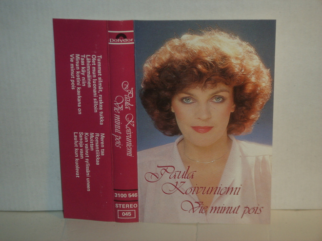 Paula Koivuniemi C-kasetti Vie minut pois