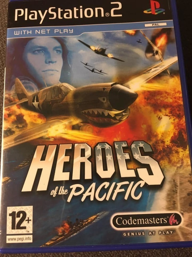 Heroes of the Pacific PS2 - lentosota