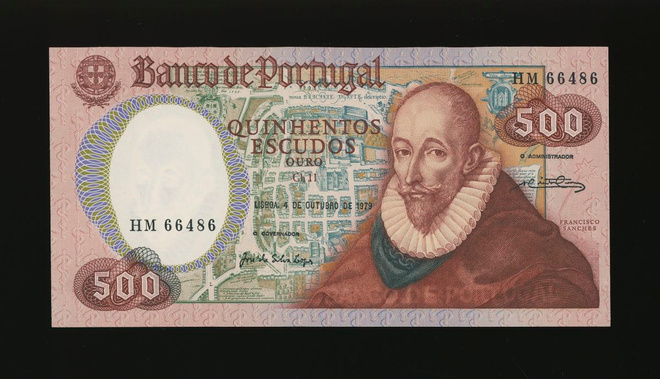 Portugali 500 Escudos 1979, P177(6) XF+