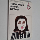 Maria Jotuni : Kun on tunteet - pikkukuva 1