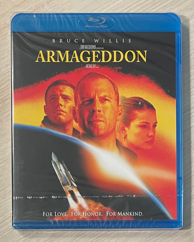 Michael Bay: ARMAGEDDON (1998) Bruce Willis (UUSI)
